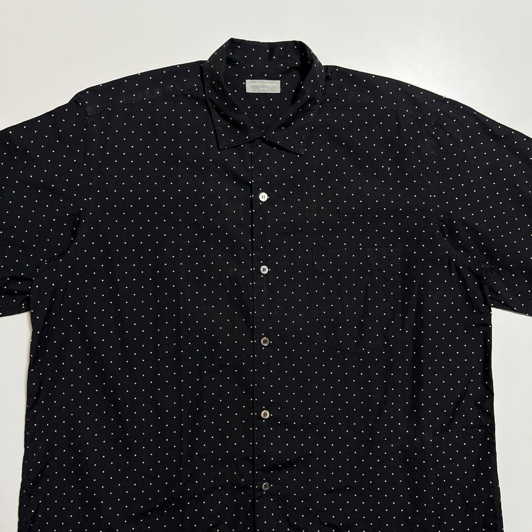 COMME des GARÇONS HOMME 長袖シャツ 田中オム ブラック