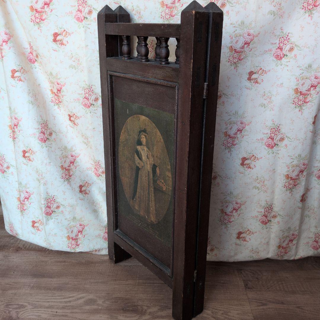 イギリスアンティーク ドール用パーテーション 衝立