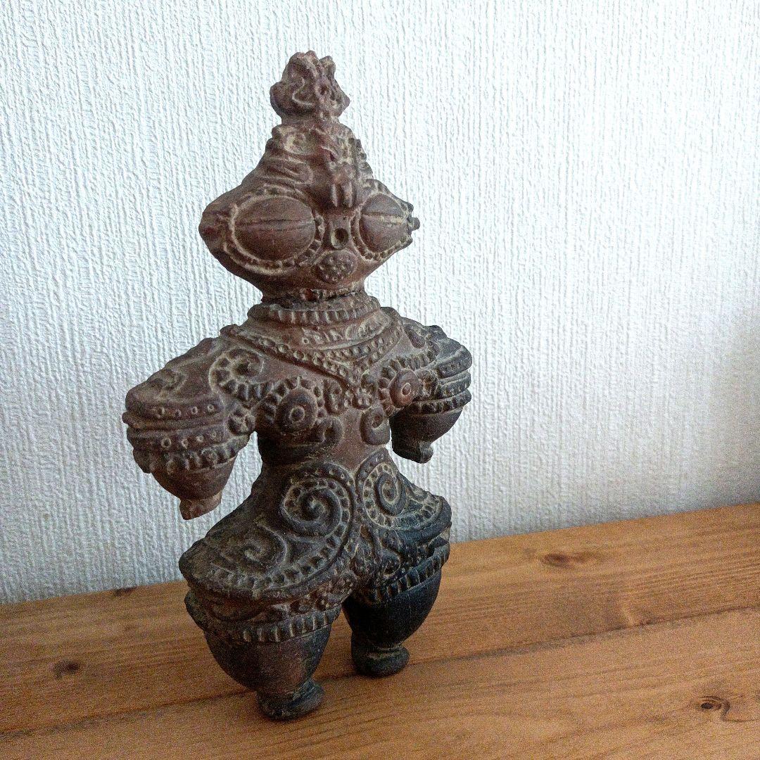 【1950年代教材レプリカ】遮光器土偶　恵比須田遺跡　約20cm　2/3スケール