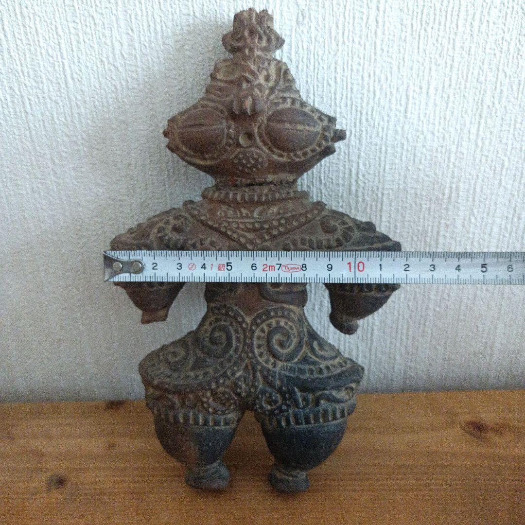 【1950年代教材レプリカ】遮光器土偶　恵比須田遺跡　約20cm　2/3スケール