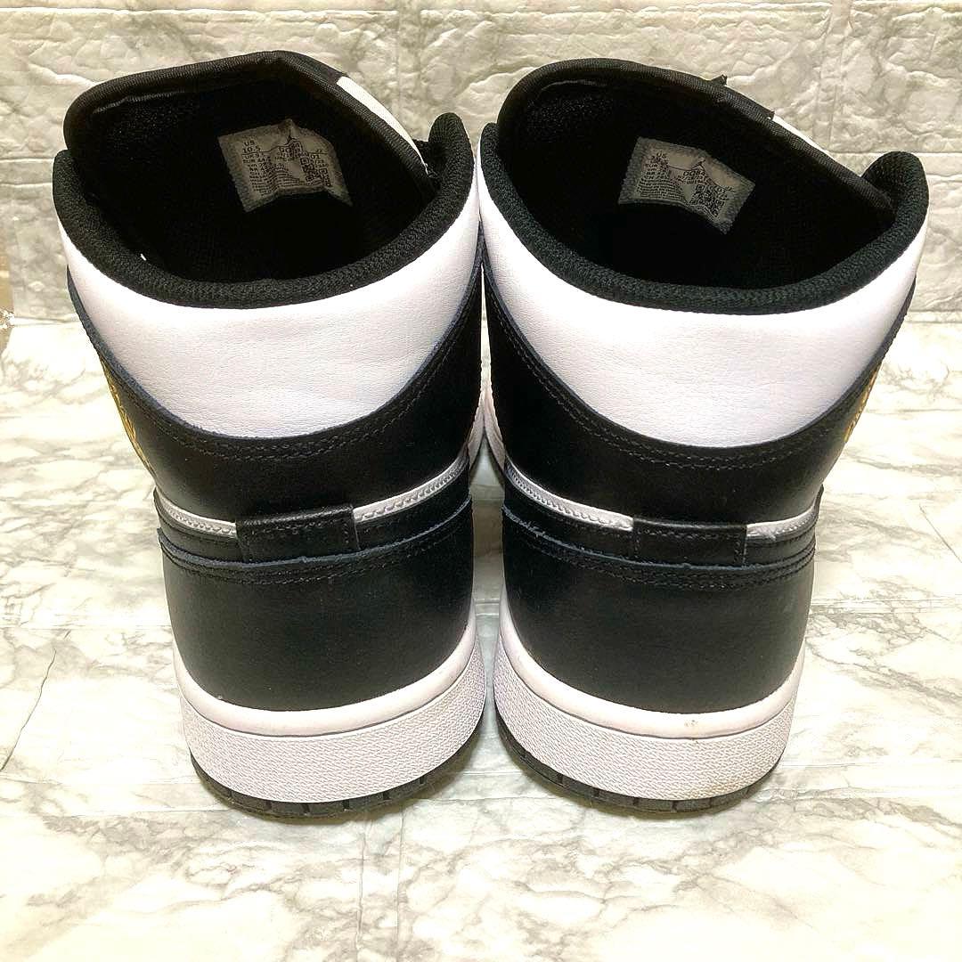 ナイキ エアジョーダン1ミッド \"イエローオークル” 28.5cm