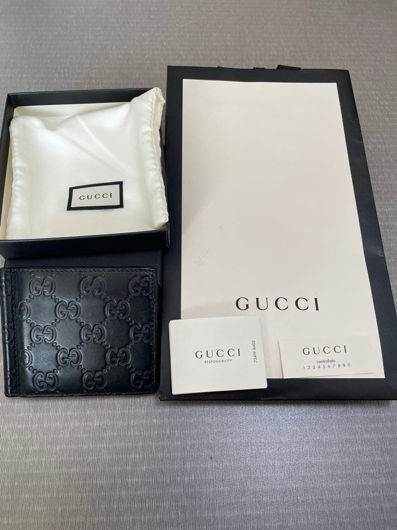 GUCCIグッチ マネークリップ【最終値下げ】早い者勝ちとします。