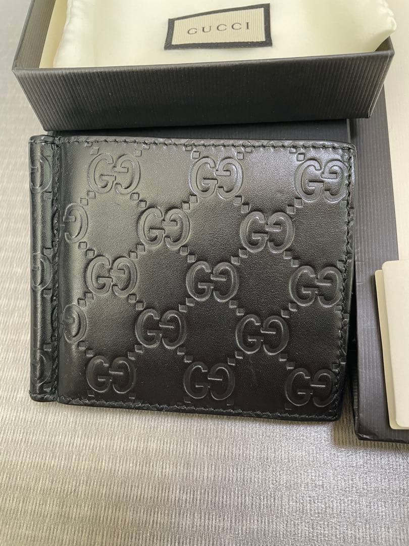 GUCCIグッチ マネークリップ【最終値下げ】早い者勝ちとします。