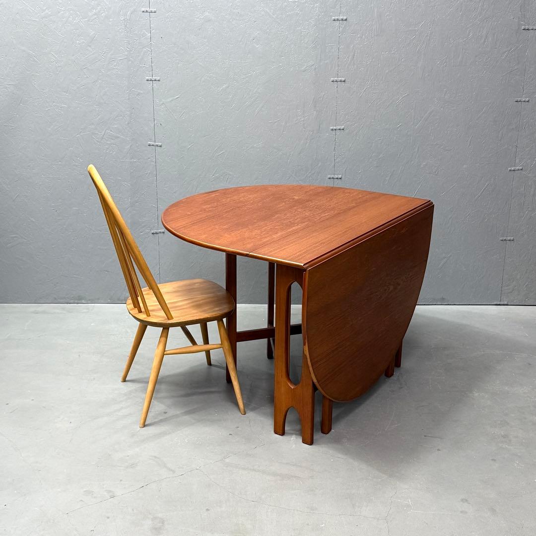 Jentique(ジェンティーク) ドロップリーフ オーバルテーブル (501)