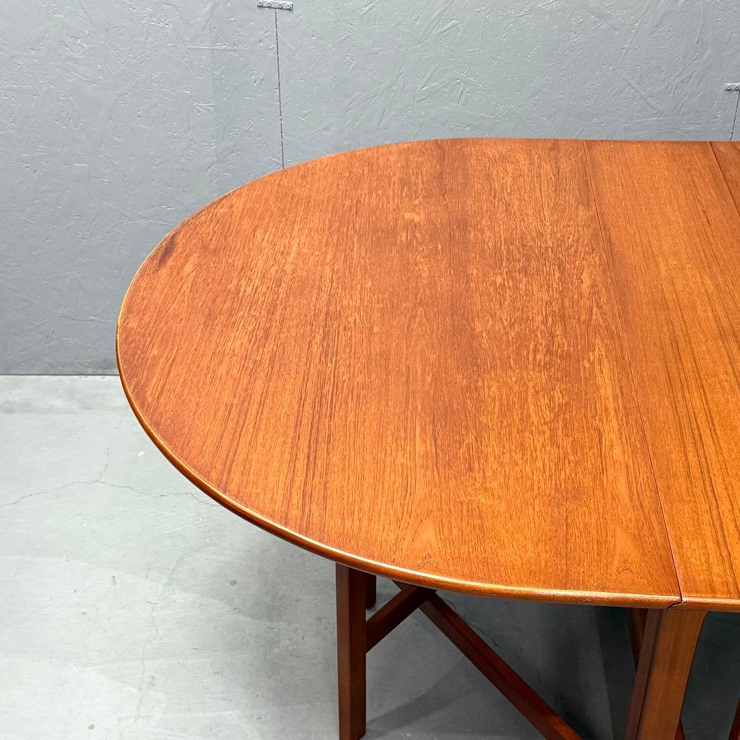 Jentique(ジェンティーク) ドロップリーフ オーバルテーブル (501)