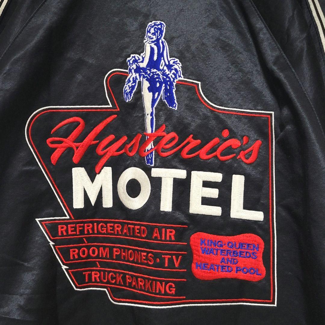 【美品L】HYSTERIC GLAMOUR スカジャン 刺繍 MOTEL