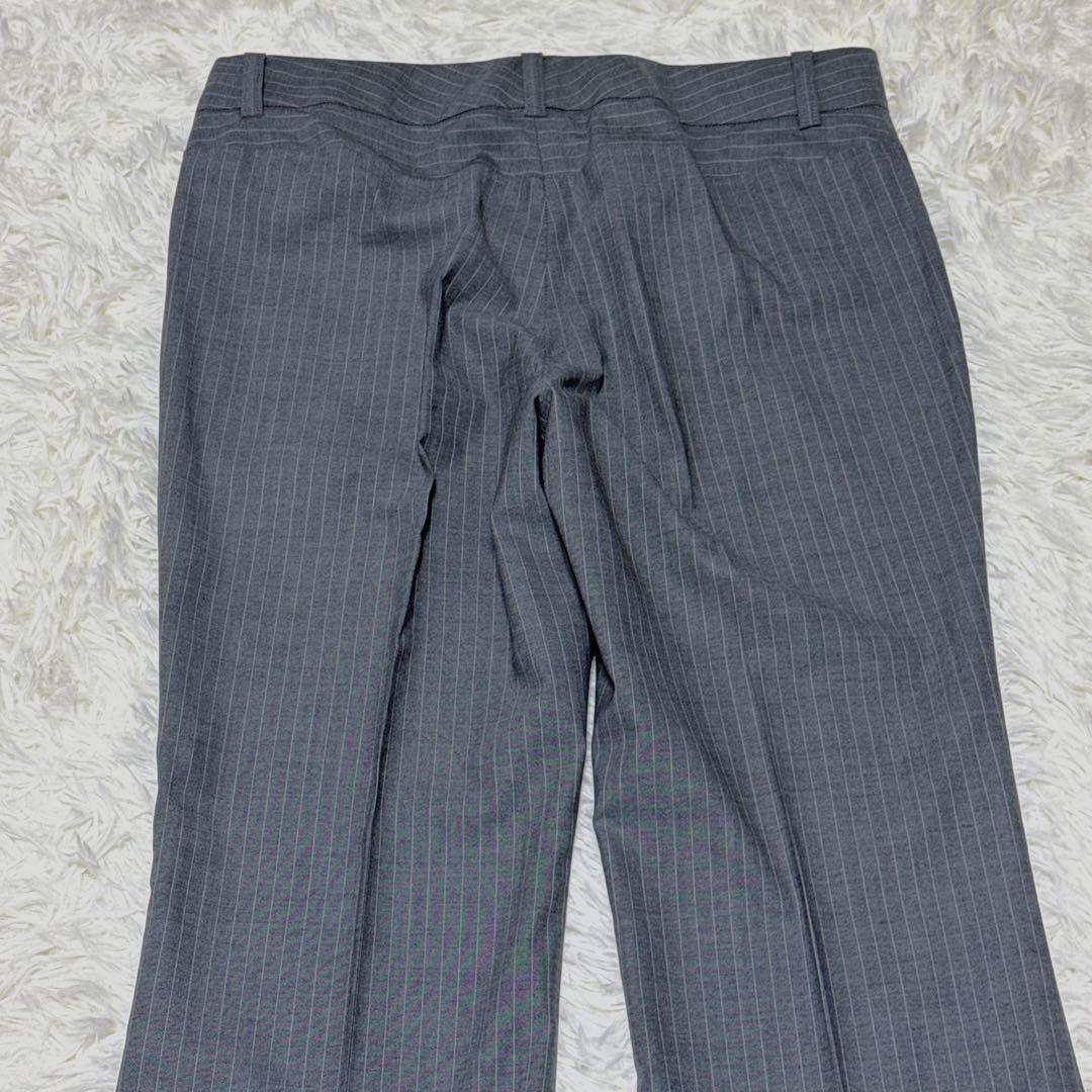 最高級✨ロロピアーナ✨セオリーリュクス パンツスーツ グレー ストライプ 美品