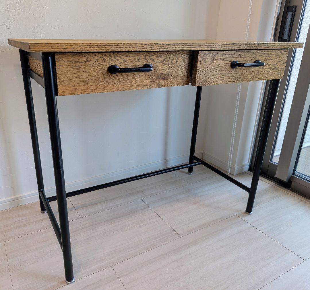 ★再値下げしました★クラッシュゲート　ラン デスク パイン古材仕様 90cm