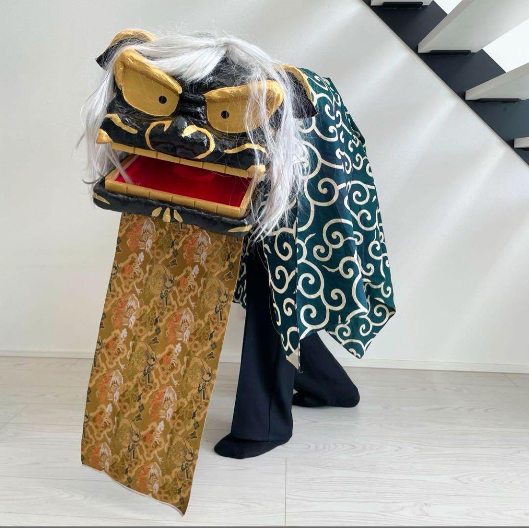 獅子舞　獅子頭　等身大大人用