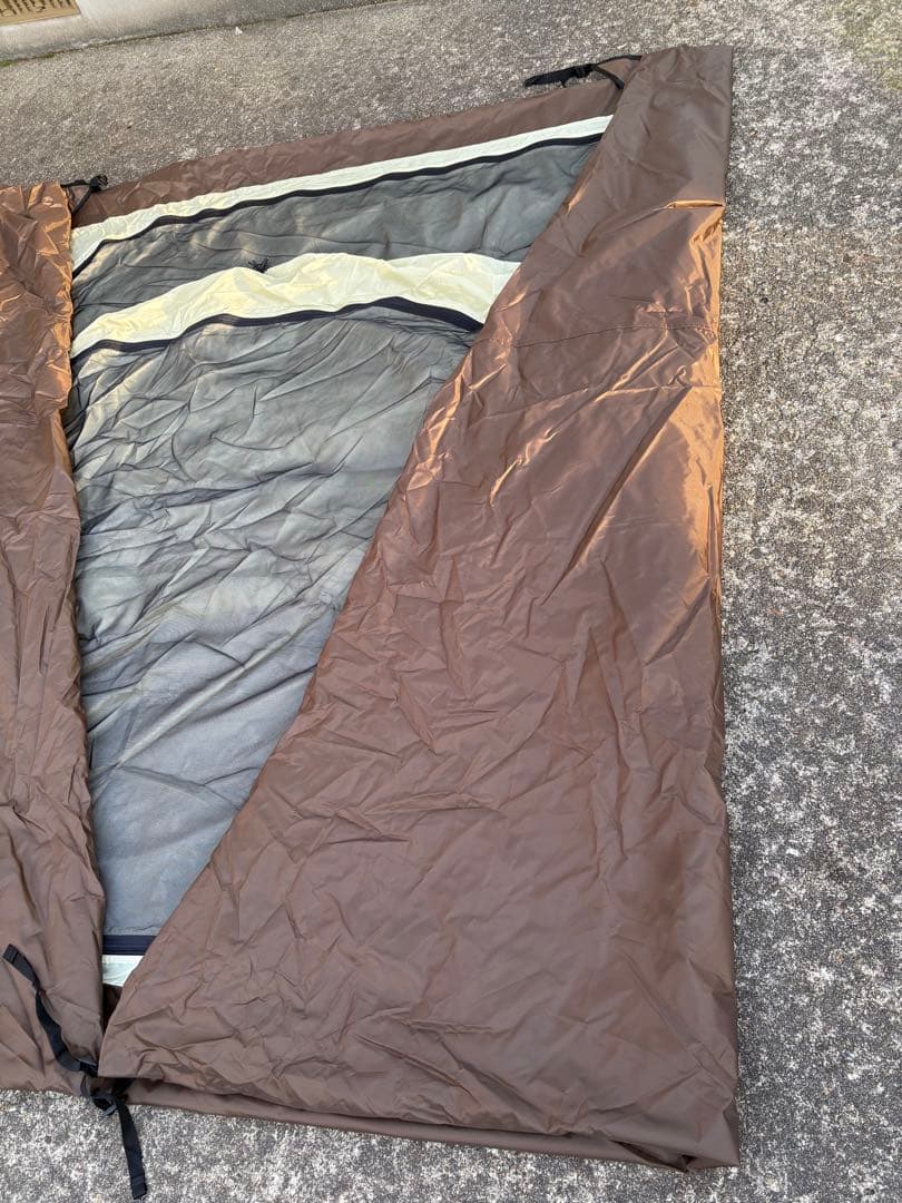 スノーピーク リビングシェルロングインナールーム　グランドシートセット②美品