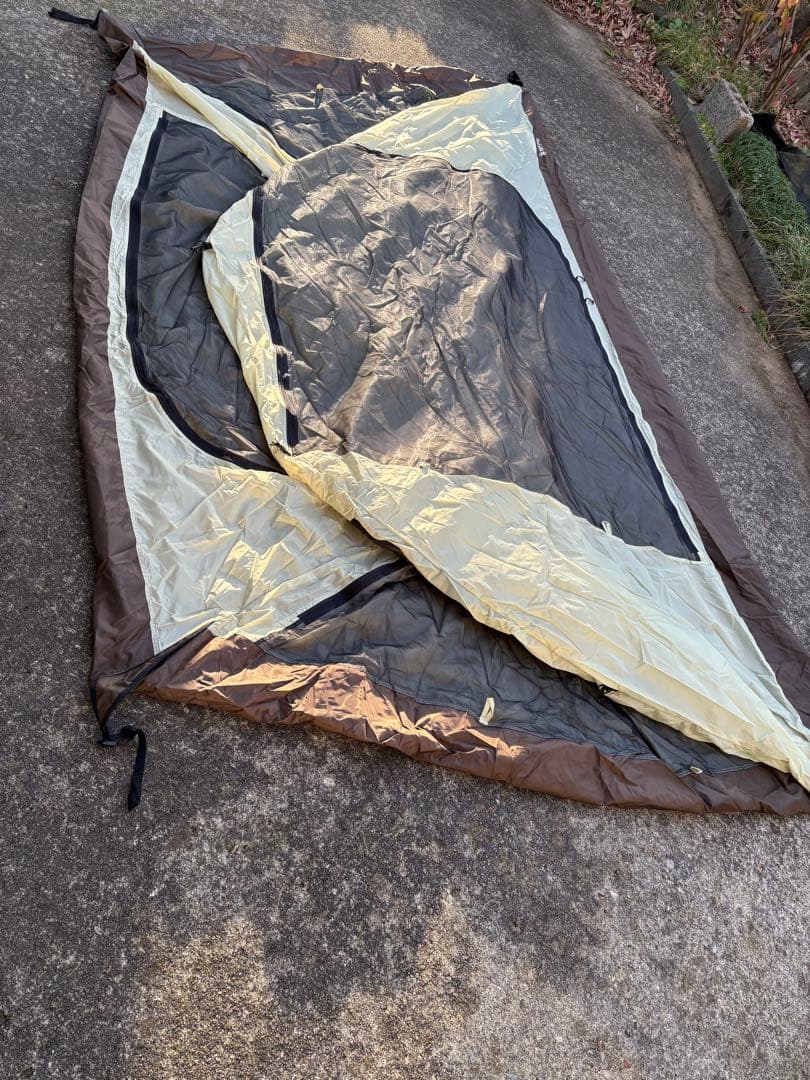 スノーピーク リビングシェルロングインナールーム　グランドシートセット②美品