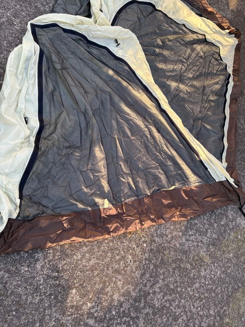 スノーピーク リビングシェルロングインナールーム　グランドシートセット②美品