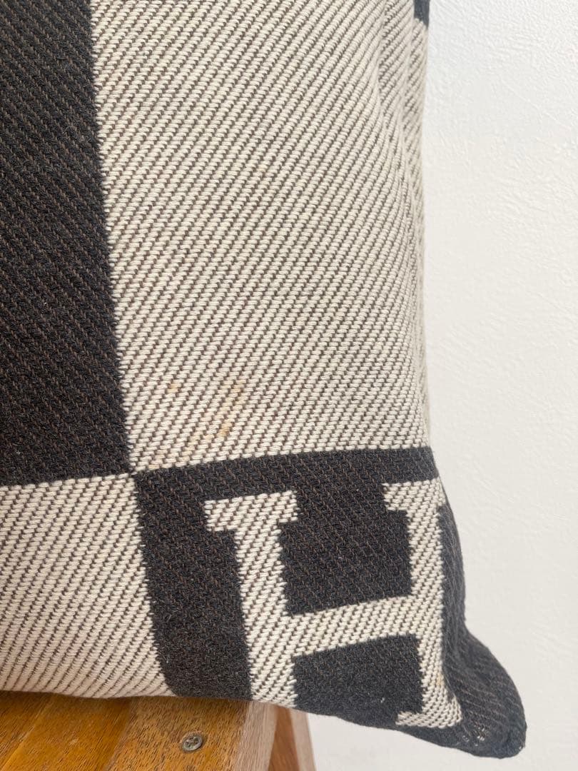 【正規品】エルメス アヴァロン クッションカバー 49×49 カシミヤ混