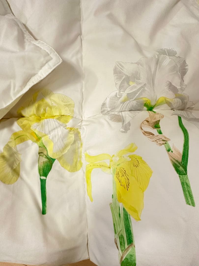 イヴ・デローム（Yves Delorme） 花柄フェザー掛け布団　ベビー