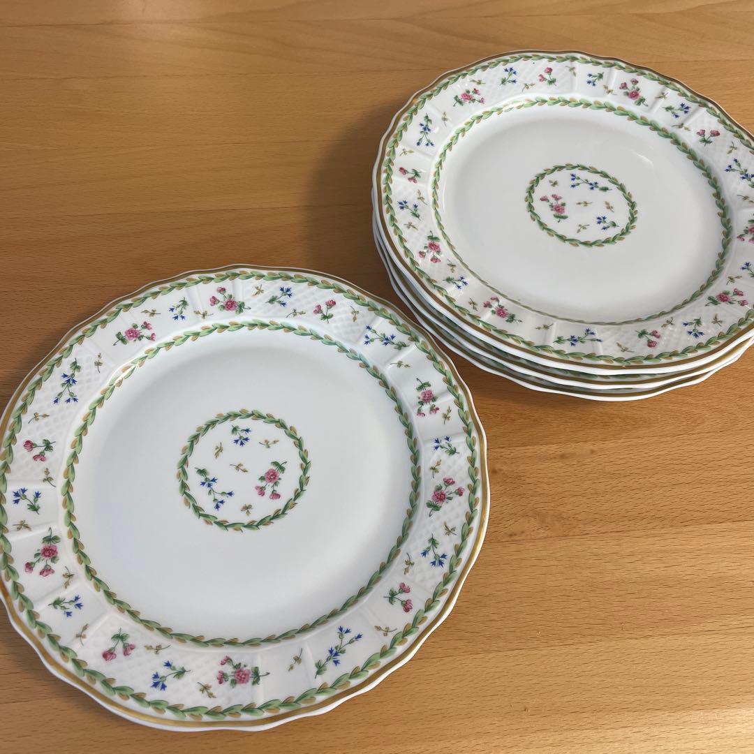 美品 ベルナルド リモージュ アルトワベール　平皿4枚 約21cm
