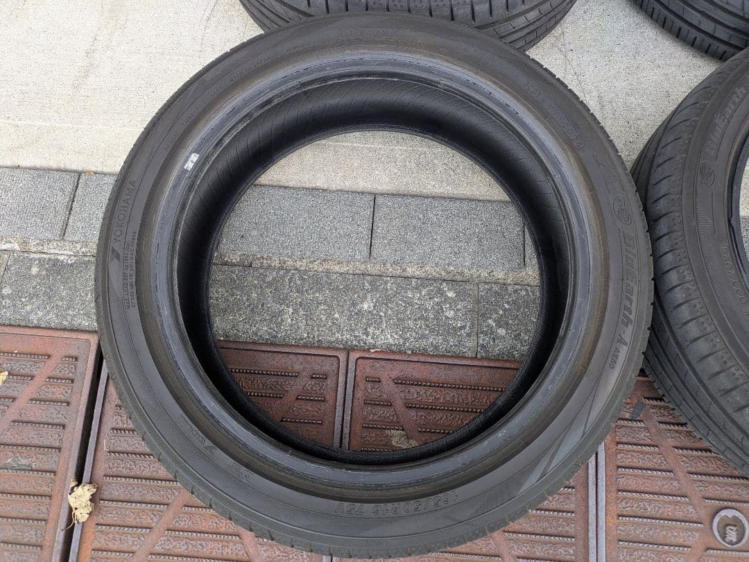 165/50R16 ブルーアース・AE50 　2本セット　訳あり　①