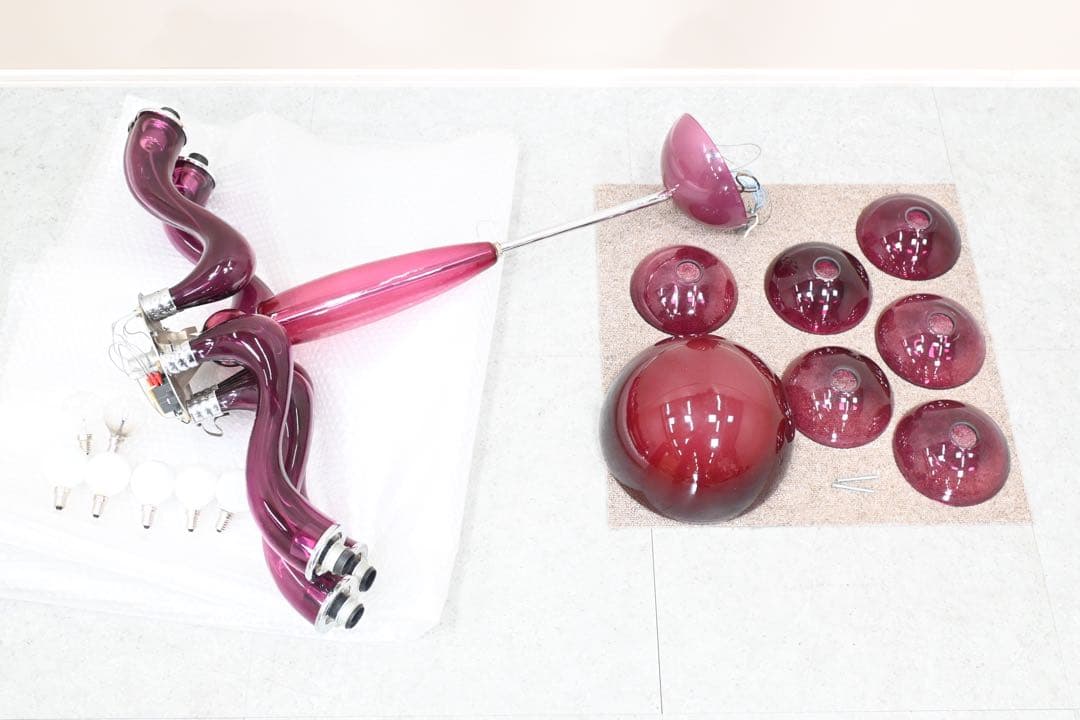 【極希少】 VeArt社製 イタリア ヴィンテージ シャンデリア