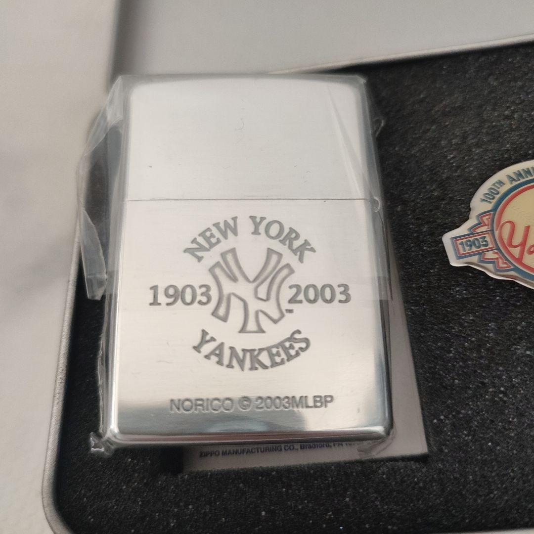 【超希少】ニューヨークヤンキース　100周年　限定ジッポ　シリアル番号有り　新品