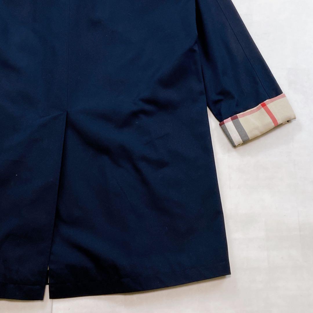 極美品 希少デザイン 英国製 近年タグ バーバリー ノバチェック