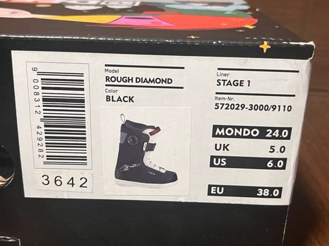 DEELUXE ROUGH DIAMOND Jrスノーボードブーツ 24.0cm