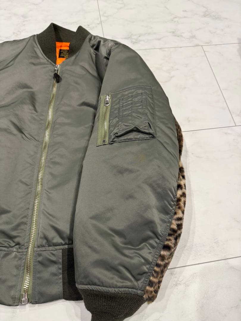 WACKO MARIA MA-1 レオパード