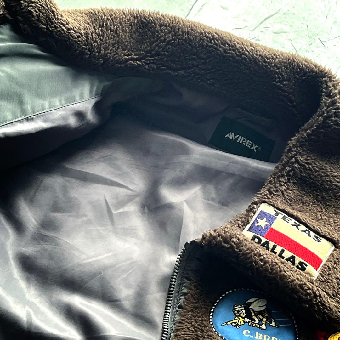 希少XXL AVIREX RETRO BOA B-3 TOPGUN ミリタリー