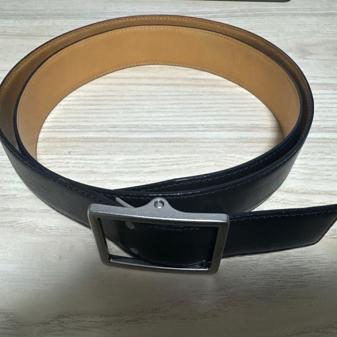 小物 Holeless Leather Classic Belt