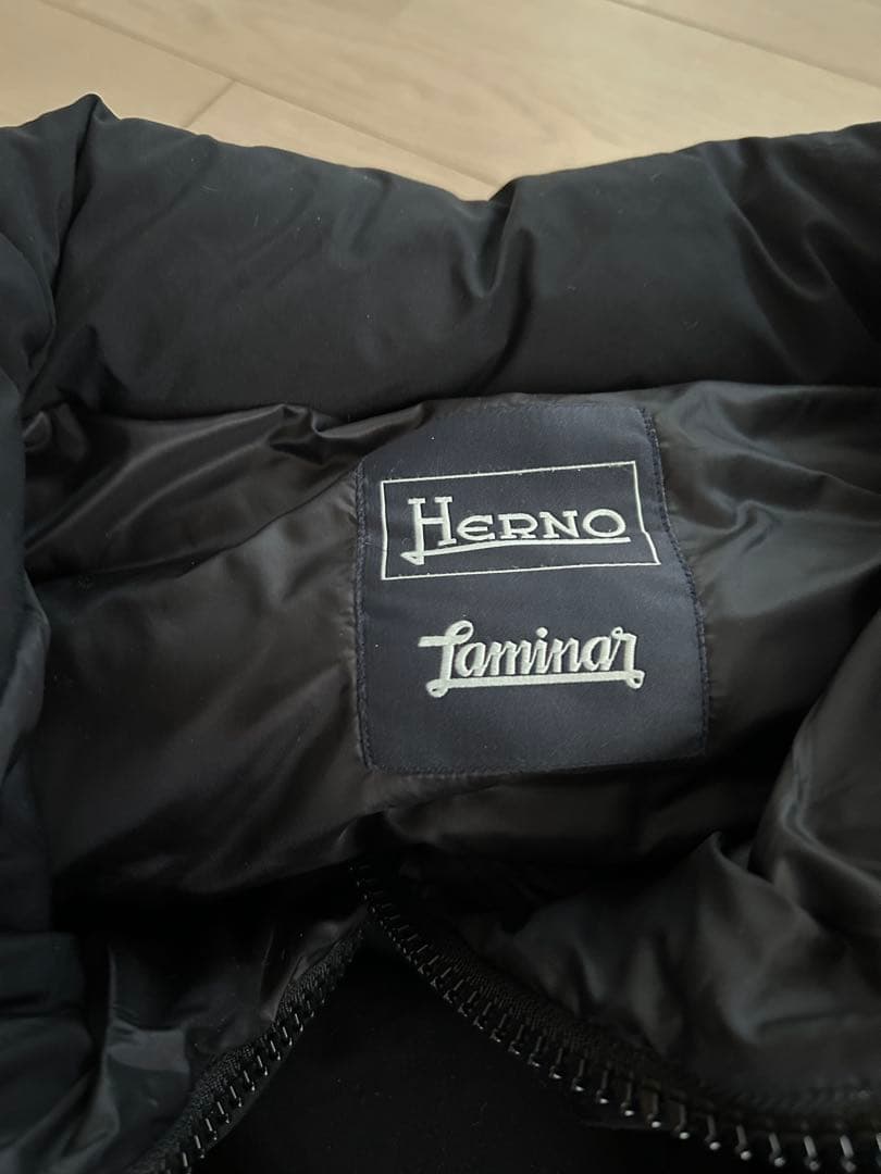 Herno Laminar ヘルノ　ラミナー　ダウンジャケット黒42