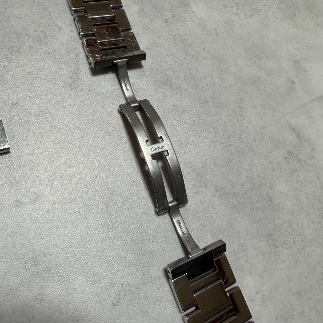 ume様　Cartier タンクソロ LM ステンレスベルト カルティエ