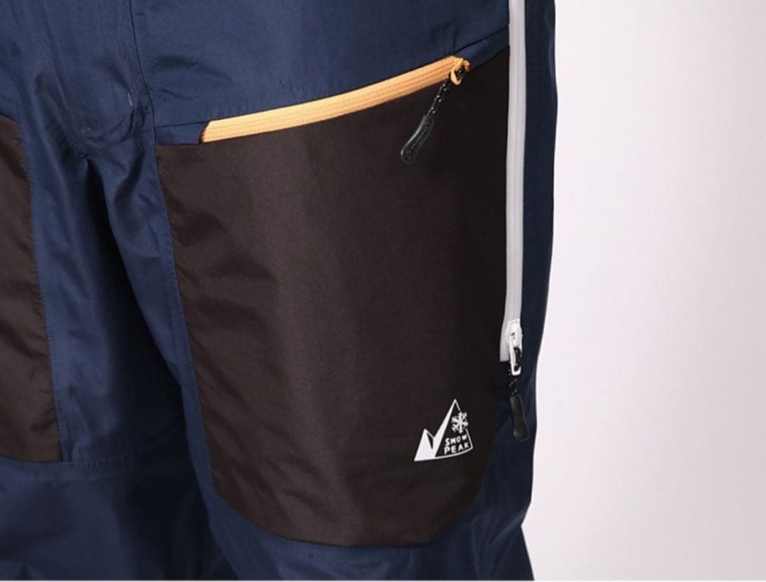 空*郎様 スノーピーク 3レイヤー グラフェンパンツ ビブパンツ　Gore-Te