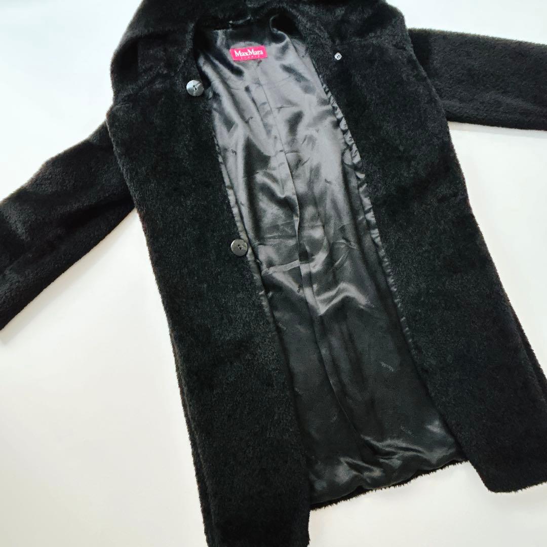 yooly (即購入大歓迎！)専用 マックスマーラ　　フーデッドコート　ウール