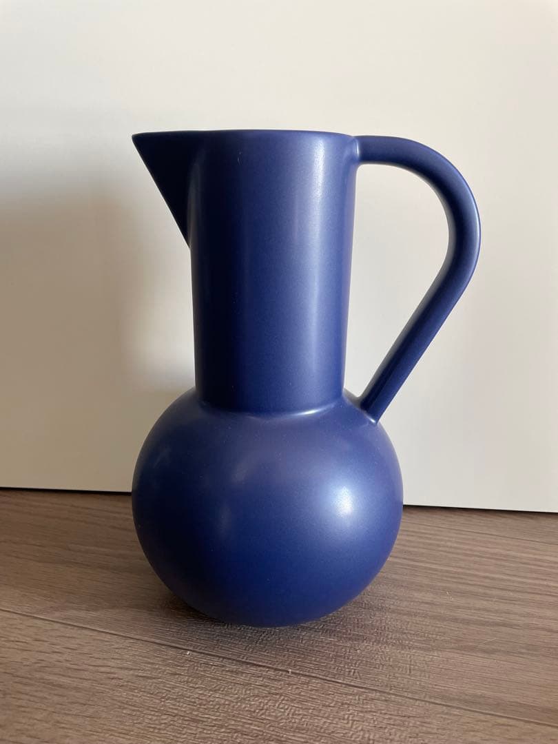 美品 希少 raawii ラーウィー 花瓶 フラワーベース ブルー 青 おしゃれ