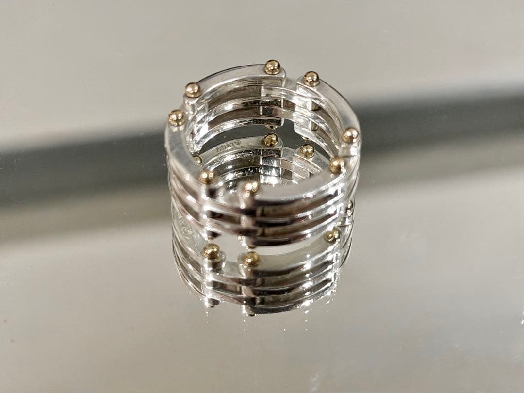 19.5-20号Tiffany ティファニー　ゲートリンク　リング