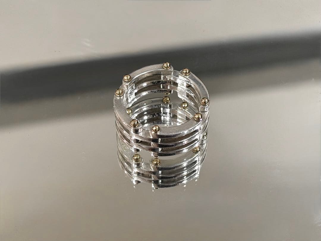 19.5-20号Tiffany ティファニー　ゲートリンク　リング