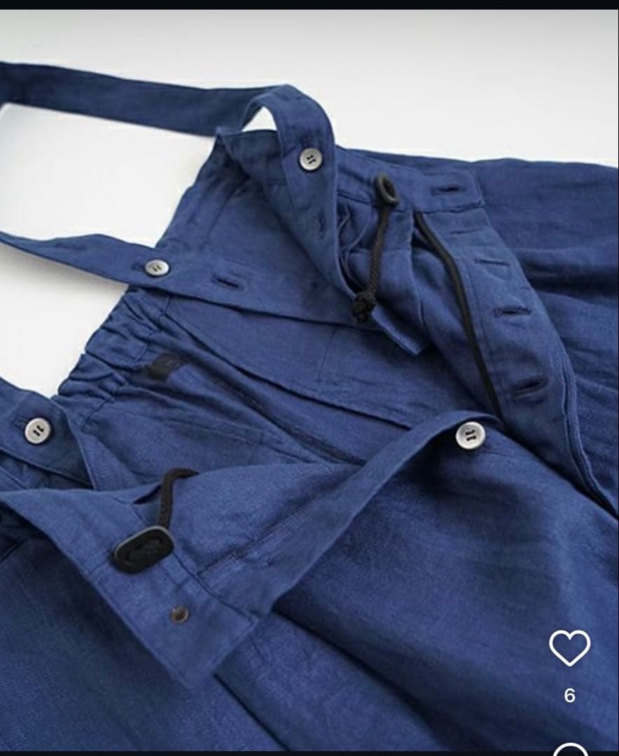 suzuki takayuki ネイビー サロペット レディース