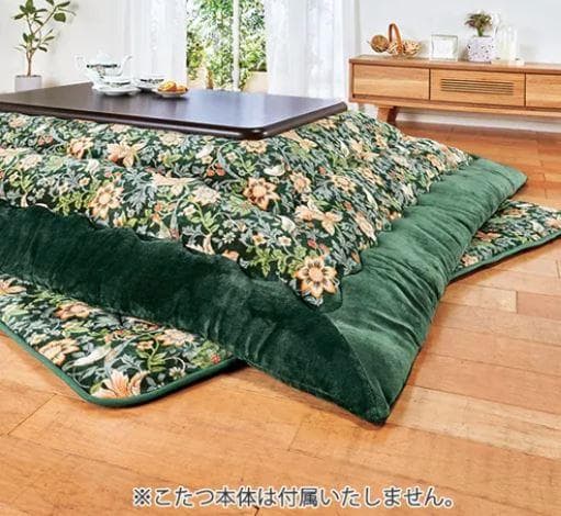 【アウトレット】極みあったかフランネルこたつ布団80用 2点セット 正方形