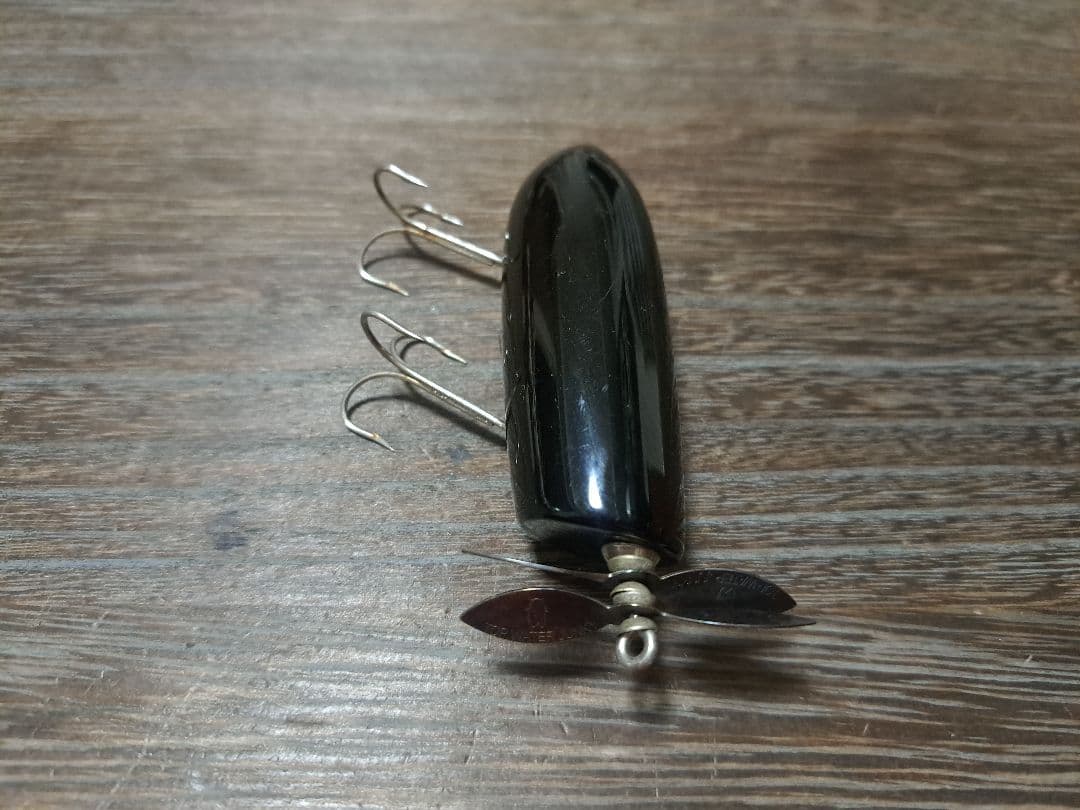 レア　漆塗り　トップウォータージャンキー　ミルヘッドターキー　KURO　黒