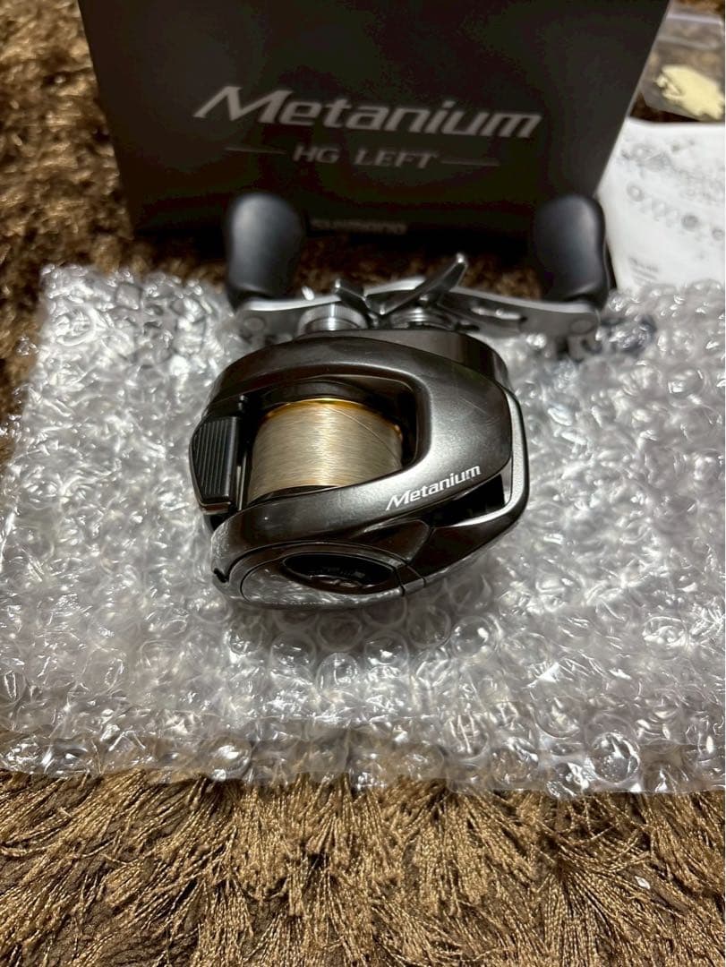 シマノ メタニウムHG LEFT KTFネオスプールver3 ゴールド