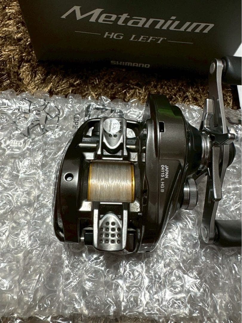 シマノ メタニウムHG LEFT KTFネオスプールver3 ゴールド