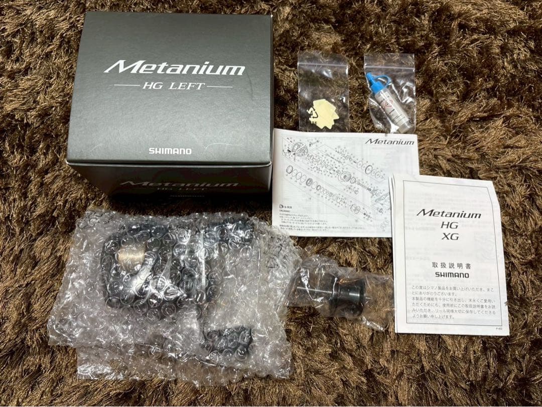 シマノ メタニウムHG LEFT KTFネオスプールver3 ゴールド