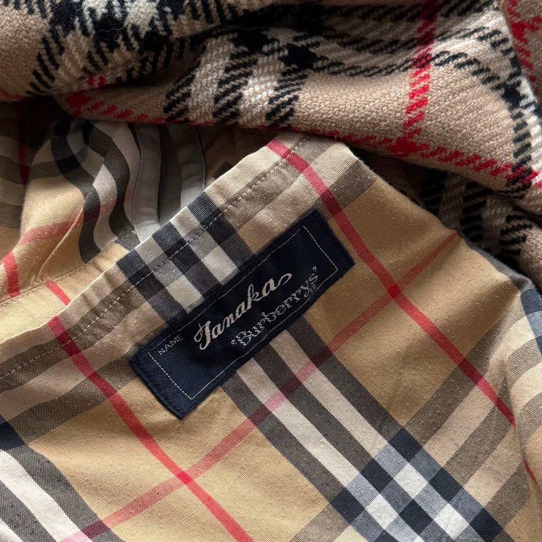 美品☆BURBERRY バーバリー ステンカラーコート ライナー付 ノバチェック