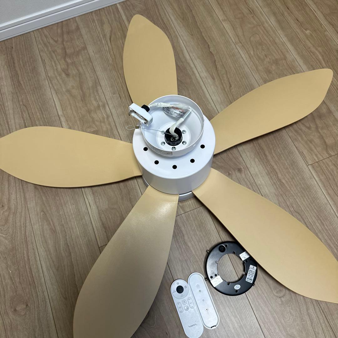 ventota シーリングファン ブラシレスモーター 5枚羽根