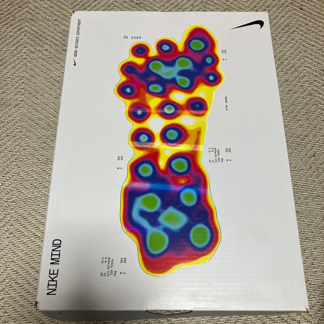 NIKE MIND 002 グレー/オレンジ 27cm