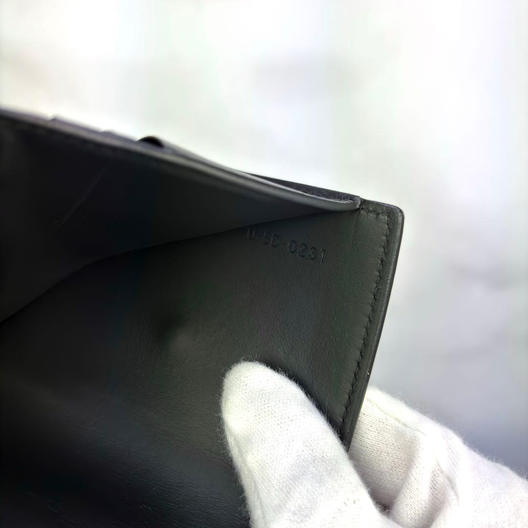 【極美品✨】 CELINE スモール フラップウォレット トリオンフ ブラック