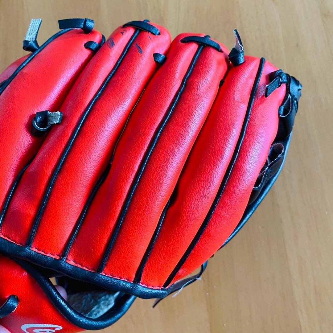 コカコーラ 野球 グローブ 赤