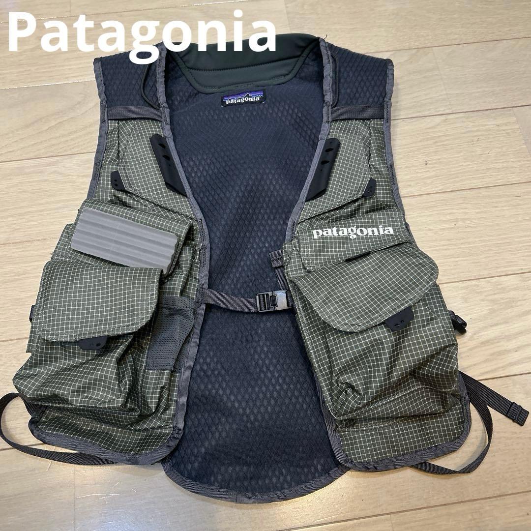 希少☆廃盤☆patagonia ハイブリッド パック ベスト フィッシング