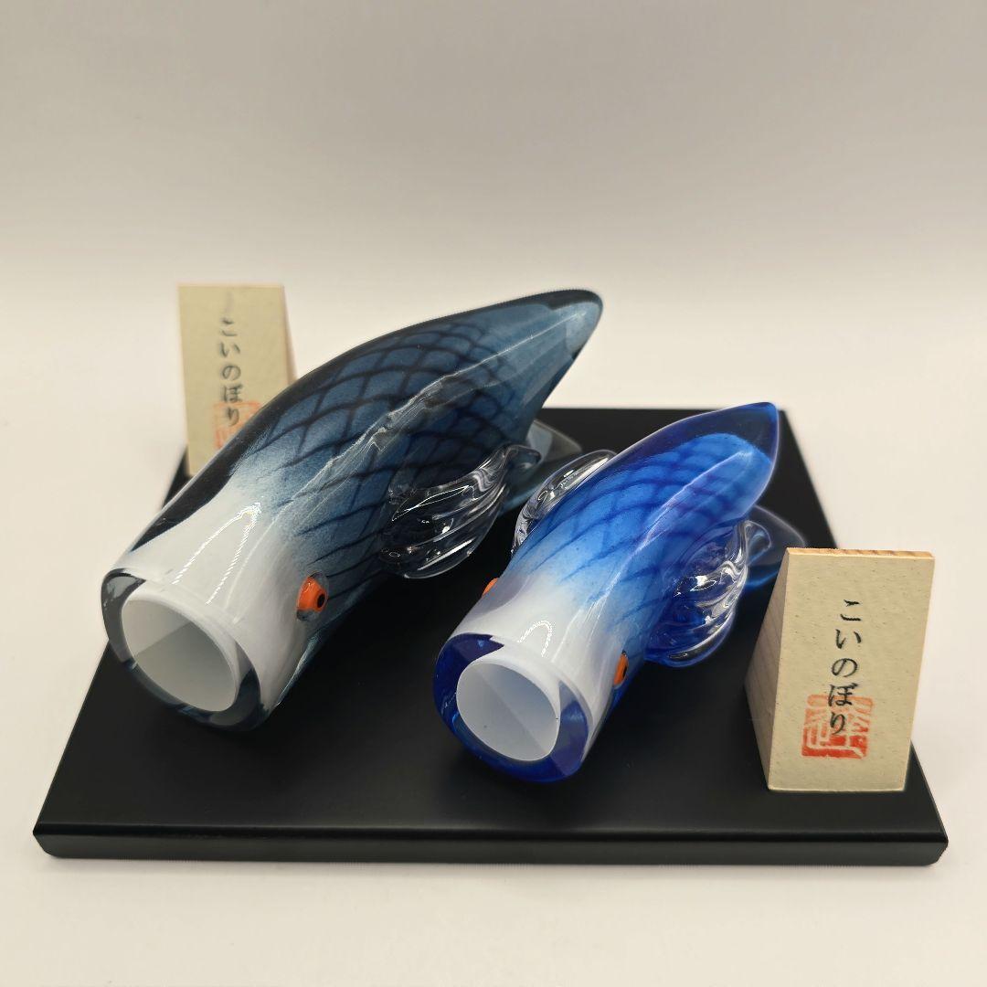 【こいのぼり・置物】glasscalico グラスキャリコ ハンドメイド アート