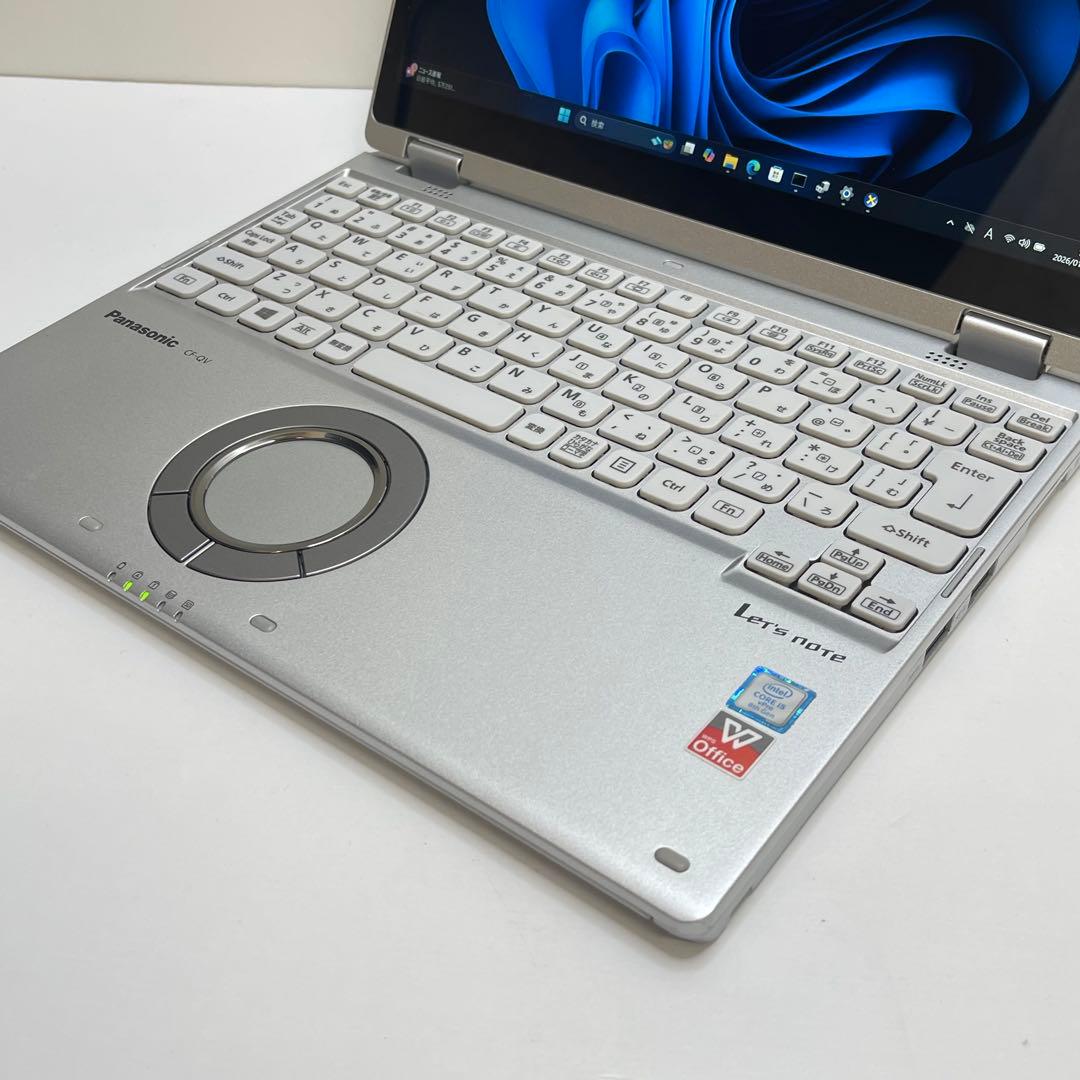 Windowsノート本体 #748 2in1 PANASONIC CF-QV8 i5-8365U OFFi