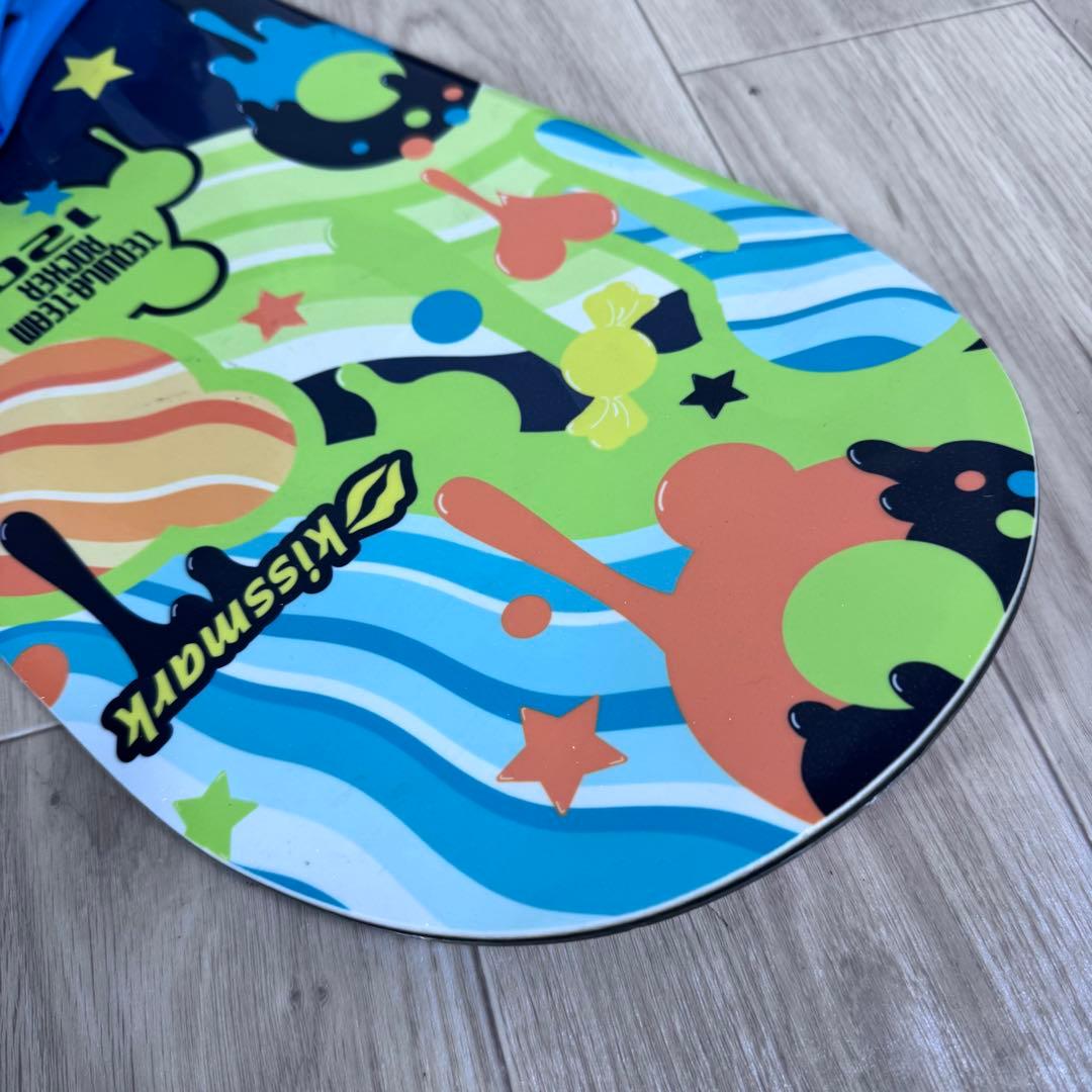 kissmark ジュニアスノーボードセット 120cm