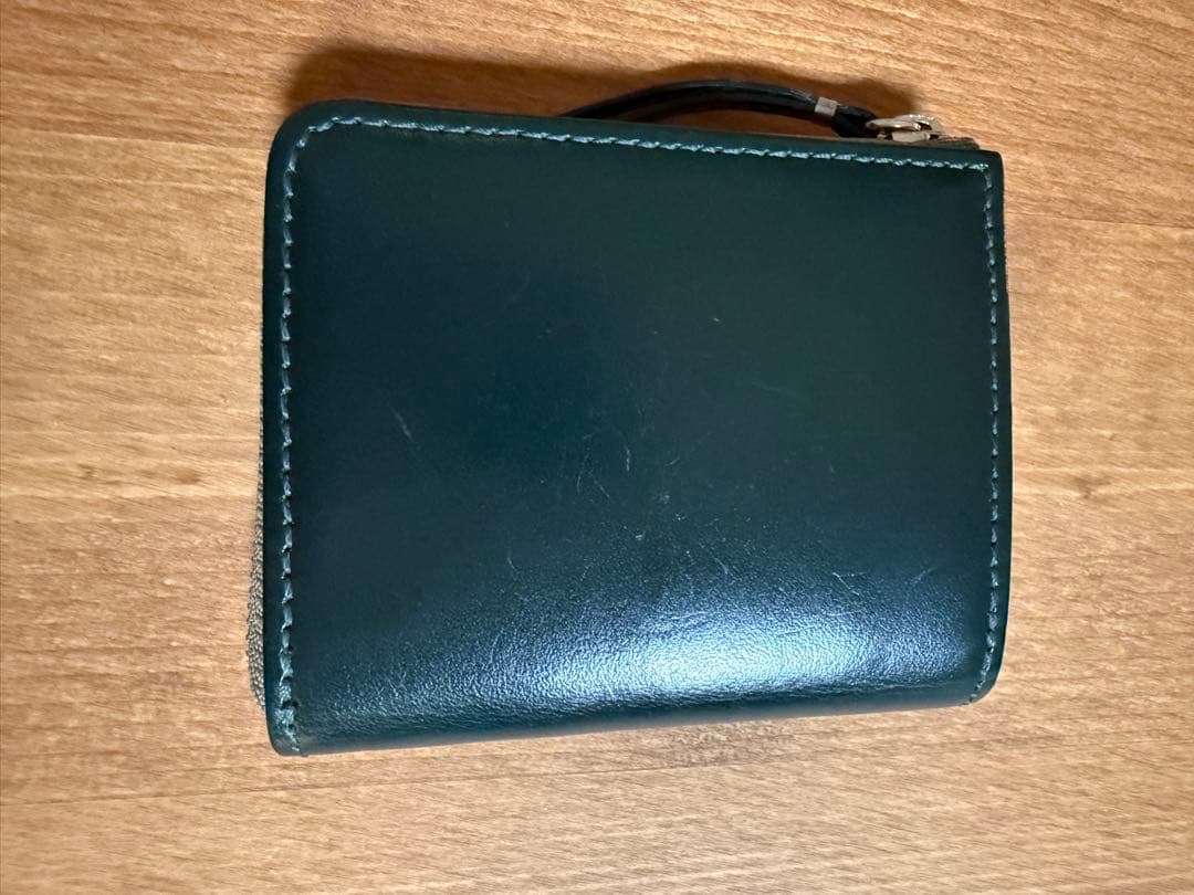 小物 SLOW bridle - L zip short mini wallet